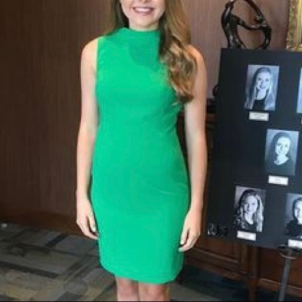 Teri Jon Green Dress